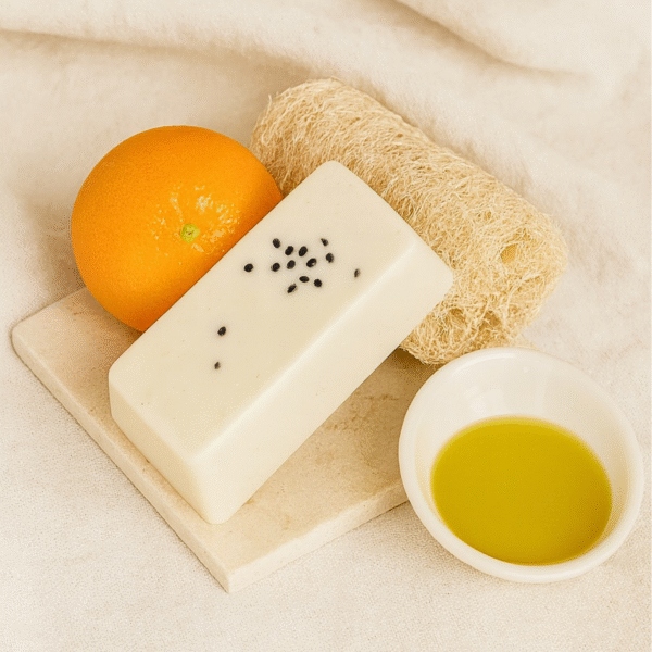 Hempseed Orange Cleansing Bar
